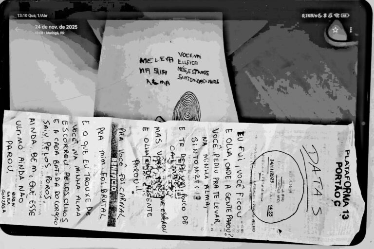 Datas - Texto por Ellen Sara